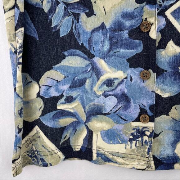 Vintage Island Traders Button Down Hawaiian Shirt - Picture 2 of 6